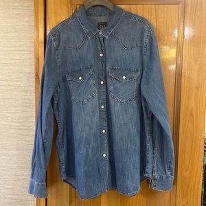 Gap denim shirt